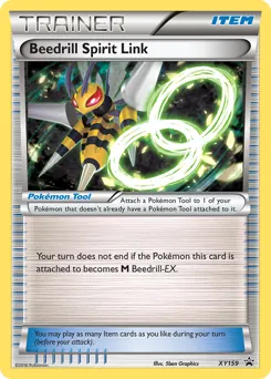 XY Black Star Promos Beedrill Spirit Link Pokémon card